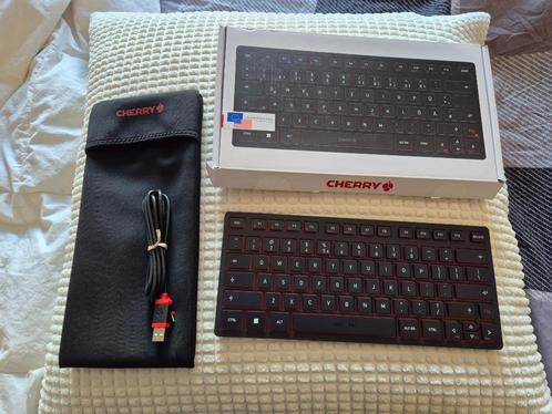 ️ Cherry KW 9200 Mini – Nieuw in doos, Computers en Software, Toetsenborden, Nieuw, Qwerty, Draadloos, Multimediatoetsen, Ophalen of Verzenden