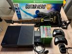 Xbox One + Guitar Hero + 2 Controllers + 9 spellen, Xbox One, Met 2 controllers, Ophalen of Verzenden, Gebruikt
