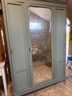 Landelijke brocante linnenkast, Ophalen, Gebruikt, 50 tot 75 cm, 50 tot 100 cm