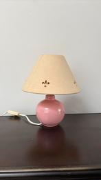 Roze vintage lampje, Ophalen of Verzenden, Gebruikt, Minder dan 50 cm