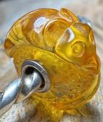 Trollbeads Uniek Amber Muis CC, Nieuw, Trollbeads, 1 bedel, Edelsteen