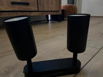 Moderne zwarte wandspot / plafondspot beschikbaar voor biedingen