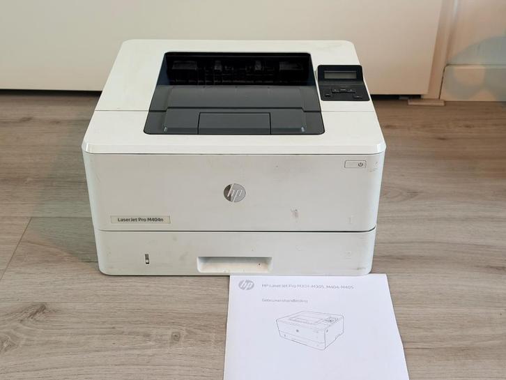 HP LaserJet Pro M404n, met Apple AirPrint: Razendsnel!, Computers en Software, Printers, Gebruikt, Printer, Laserprinter, Zwart-en-wit printen