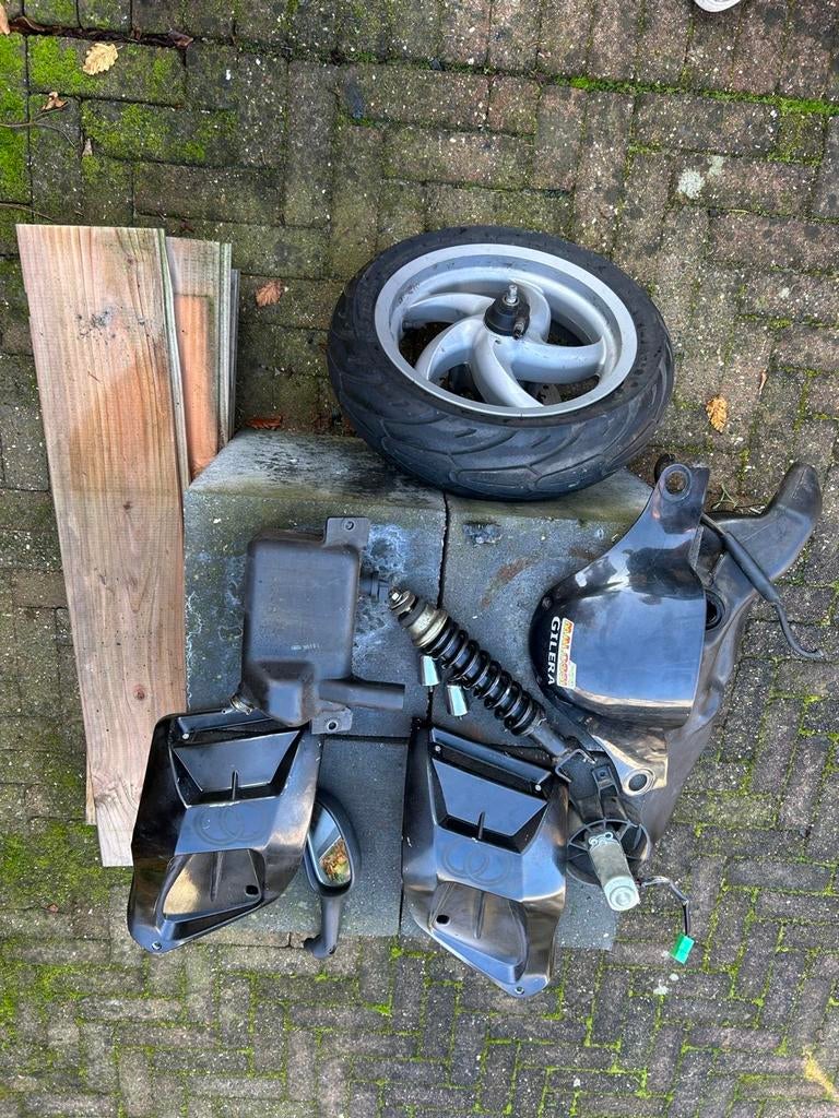 Runner frame 125/180 zonder 123 met onderdelen, Ophalen, Gebruikt, Frame