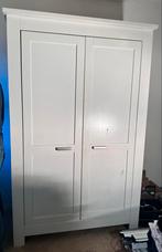 Witte kast met hang- en legplanken - opknapper!, Ophalen, Overige materialen, Gebruikt, 100 tot 150 cm