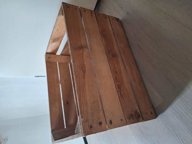 Houten kisten (4x) + bruiloft accessoires, Hobby en Vrije tijd, Feestartikelen, Zo goed als nieuw, Ophalen