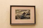 prent van een landschap 45638, Ophalen of Verzenden, Ongelopen, Noord-Holland