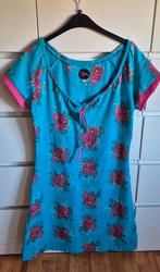 Gloednieuw Tante Betsy zomerjurkjemaat L, Ophalen of Verzenden, Nieuw, Blauw, Knielengte