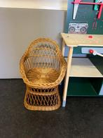 Vintage rotan kinder/poppenstoel, Ophalen, Zo goed als nieuw, Stoel(en)