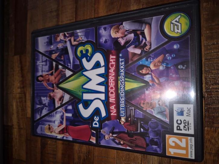 De Sims 3 : na middernacht, Spelcomputers en Games, Games | Pc, Zo goed als nieuw, Simulatie, 1 speler, Vanaf 12 jaar, Ophalen of Verzenden