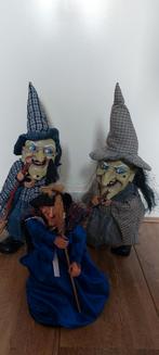 Heksen - Set van 3, Tuin en Terras, Tuinbeelden, Ophalen of Verzenden, Gebruikt, Overige materialen, Overige typen