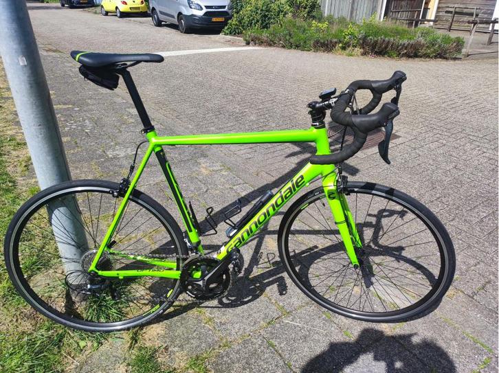 Canondale race 62 cm alu  frame , carbon vork, als nieuw, Fietsen en Brommers, Fietsen | Racefietsen, Zo goed als nieuw, Heren
