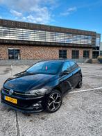 Volkswagen Polo 1.0 TSI 95pk 2018 Zwart NAP, Auto's, Voorwielaandrijving, Zwart, Origineel Nederlands, Handgeschakeld
