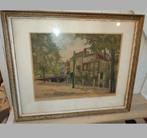 Aquarel startgezicht, Antiek en Kunst, Ophalen