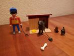 Playmobil Hond met Puppies 5125, Ophalen, Zo goed als nieuw, Complete set