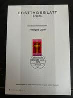 Eerste Dag Blad Heilig Jaar 1975, Postzegels en Munten, Ophalen of Verzenden, Overige typen