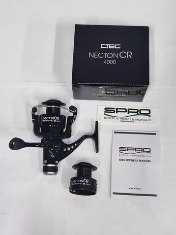 Spro Necton CR 4000 Molen Zwart 2-Lagers + Res Spoel - Nieuw beschikbaar voor biedingen
