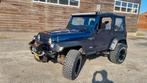 Jeep Wrangler 4.0 I 130KW Soft Top 1999 Blauw, Auto's, Jeep, 450 kg, Blauw, 1125 kg, Origineel Nederlands