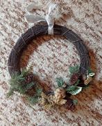 Kerstkrans/ deurkrans, kan zelf verder worden versierd!!, Ophalen of Verzenden