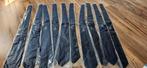 10 blauwe Courage beer bier stropdassen, Ophalen of Verzenden, Nieuw, Blauw