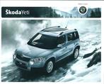 Brochure Skoda Yeti 2009, Gelezen, Overige merken, Ophalen of Verzenden