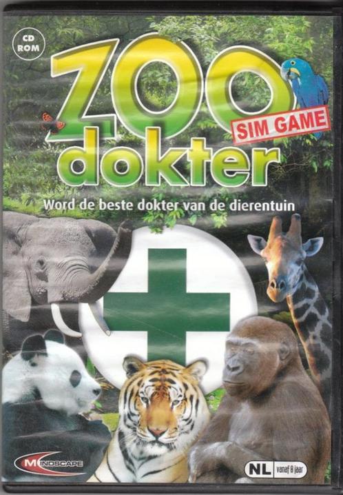 PC spel: Zoo dokter [3367]  [SpOvPC], Spelcomputers en Games, Games | Pc, Gebruikt, Simulatie, 1 speler, Vanaf 3 jaar, Eén computer