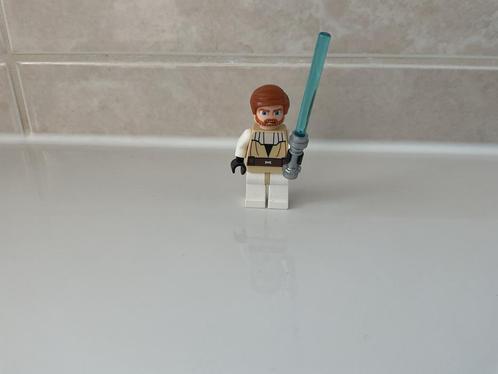 Lego Obi Wan Kenobi minifiguur - Star Wars, Kinderen en Baby's, Speelgoed | Actiefiguren, Gebruikt, Ophalen of Verzenden