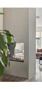 Stijlvolle Twee-Zijdige Gashaard, Gebruikt, 100 tot 150 cm, 100 tot 150 cm, Grijs