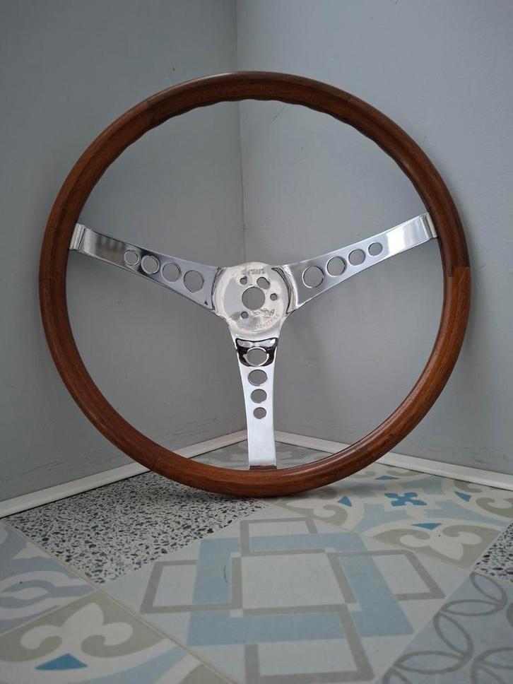 Houten stuur USA car jaren '70 Superior 500, Auto-onderdelen, Besturing, Amerikaanse onderdelen, Ford, Oldtimer onderdelen, Overige automerken