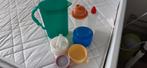 Tupperware Collectie - Kan, Bekers, Containers, Ophalen, Gebruikt, Geel, Beker of Kan