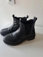 Nette zwart leren jongens laarsjes maat 34, Ophalen of Verzenden, Zo goed als nieuw, Zwart, Boots