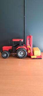 Bruder Case International enStrautmann kuilvoersnijder 1:16, Ophalen of Verzenden, Gebruikt, Tractor of Landbouw