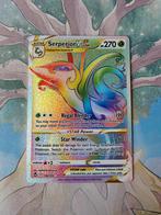 Pokemon silver Tempest serperior vstar rainbow 196/195, Hobby en Vrije tijd, Ophalen of Verzenden, Nieuw, Losse kaart, Foil