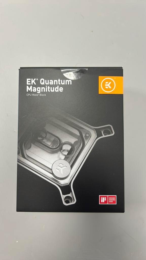 EK-Quantum Magnitude sTRX4 D-RGB – Premium CPU Waterblock, Computers en Software, Computerkoelers, Zo goed als nieuw, Waterkoeling
