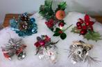 Oude kerstversiering decoratie corsage, Ophalen of Verzenden
