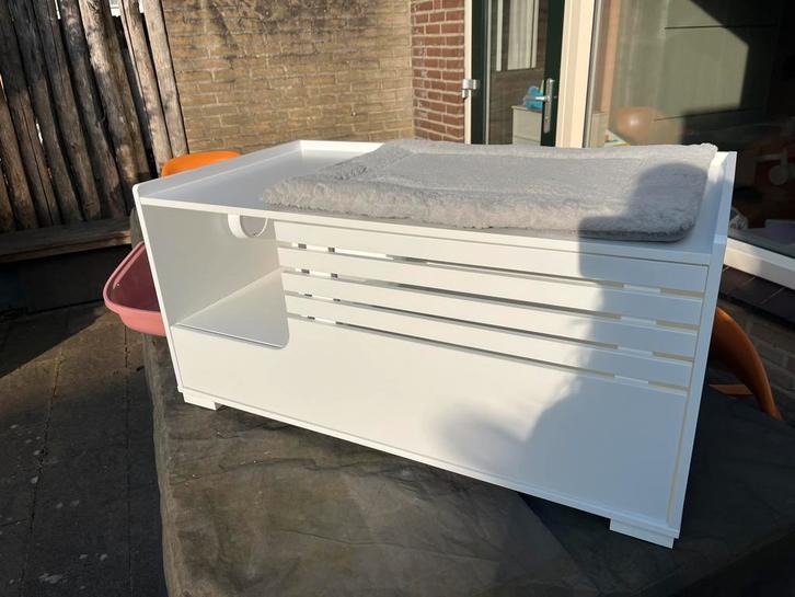 Kastje voor kattenbak, Dieren en Toebehoren, Kattenbakken, Zo goed als nieuw, Ophalen