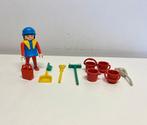 Poppetjes nr 73: jr '80 Schoonmaakster Hotel Woonhuis 3576, Ophalen of Verzenden, Gebruikt, Los playmobil