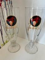 Jan van Eyck bierglazen set van 2 glazen, Ophalen of Verzenden, Nieuw, Glas of Glazen, Overige merken