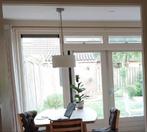 hanglamp off-white met 2 lampenkappen, Ophalen, Gebruikt, Scandinavisch, Metaal