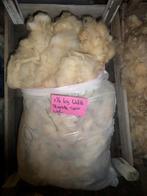 Schapenwol Spinwol Spinnewiel Gekaard Vulwol Vilt Krul vanaf, Hobby en Vrije tijd, Ophalen of Verzenden, Nieuw, Spinwol