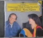 Beethoven - Vioolsonates Nos. 4 & 5 - Kremer, Argerich, Cd's en Dvd's, Cd's | Klassiek, Ophalen of Verzenden, Classicisme, Zo goed als nieuw