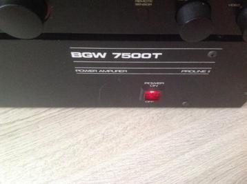 Eindversterker BGW 7500T, beschikbaar voor biedingen
