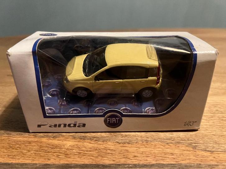 Schaalmodel Fiat Panda, schaal 1:43, merk Norev, Hobby en Vrije tijd, Modelauto's | 1:43, Nieuw, Auto, Norev, Ophalen of Verzenden