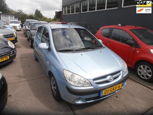 Hyundai Getz 1.4i Active Cool airco 5drs elek pak nap apk, Auto's, Hyundai, Te koop, Getz, ABS, Airbags, Airconditioning, Centrale vergrendeling