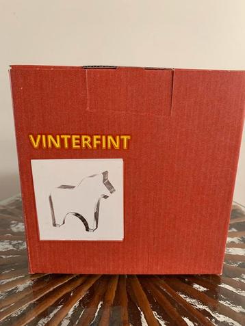 Vinterfint glazen Dalarna paard. Ca 15 cm beschikbaar voor biedingen