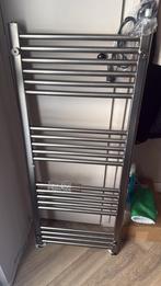 Design Radiator - Geborsteld RVS, Doe-het-zelf en Verbouw, Verwarming en Radiatoren, Radiator, Ophalen of Verzenden, Zo goed als nieuw