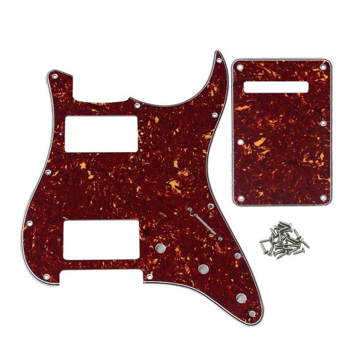 3ply stratocaster hss 11 holed pickguard tortoise, Muziek en Instrumenten, Instrumenten | Onderdelen, Nieuw, Elektrische gitaar