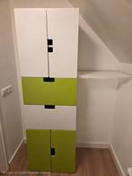 Ikea Stuva kast wit/groen - kinderkamer, Ophalen, Kunststof, 50 tot 100 cm, Zo goed als nieuw