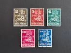 1950 Kerken in oorlogstijd NVPH nr 556-560 gestempeld, Verzenden, Na 1940, Gestempeld