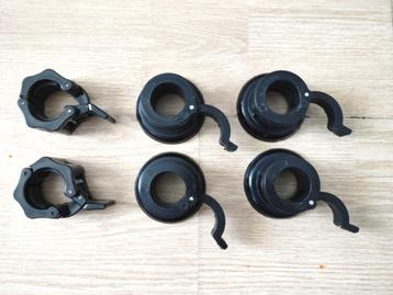Ø 30 mm VirtuFit Lock Jaw Collar +2 X Tunturi ABS sluiters  beschikbaar voor biedingen
